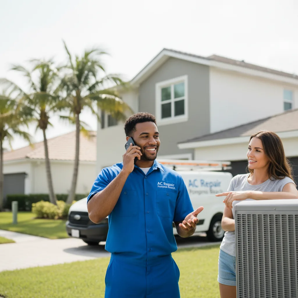AC Repair Pompano Beach customer support in Buckingham